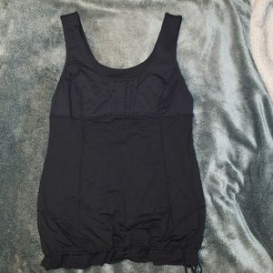 Black lululemon tank top